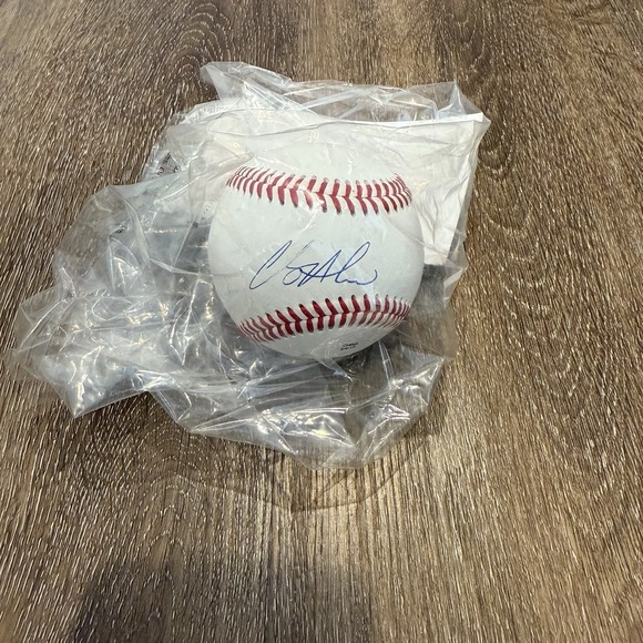 Clay Holmes Signed Autograph Baseball JSA COA MLB NY‎ New York Yankees Mets - Picture 2 of 3